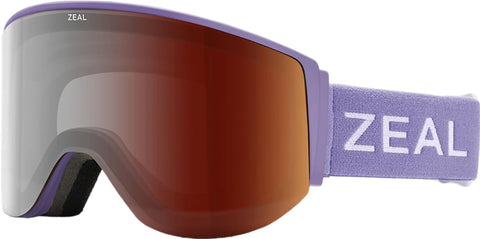 Zeal Optics Lunettes de ski Beacon - Lavender - Lentille Polarisée Automatic+ GB