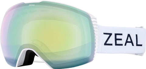 Zeal Optics Lunettes de ski Cloudfall - Drift - Verres Alchemy Mirror avec lentille supplémentaire