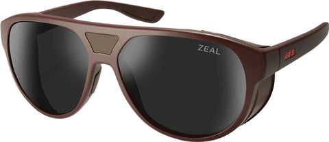 Zeal Optics Lunettes de soleil polarisées Selkirk - Matte Black - Verres Dark Grey - Unisexe