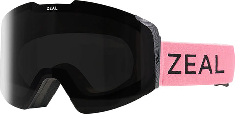 Zeal Optics Lunettes de ski Meridian RLs + ODT - Margot - Verres Dark Grey avec Sky Blue Mirror