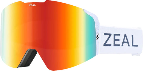 Zeal Optics Lunettes de ski Meridian RLs + ODT - Drift - Verres polarisés Phoenix Mirror avec Sky Blue Mirror