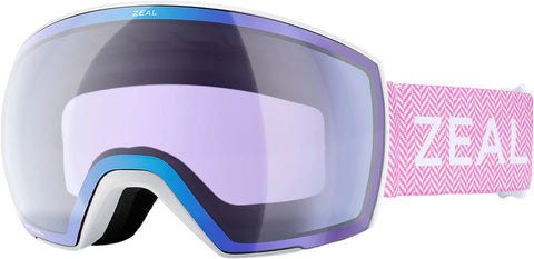 Zeal Optics Lunettes de ski Hangfire ODT - Herringbone - Verres Persimmon Sky Blue