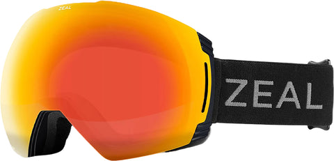 Zeal Optics Lunettes de ski Cloudfall XL RLs + ODT - Dark Night - Verres Phoenix Mirror avec Sky Blue Mirror