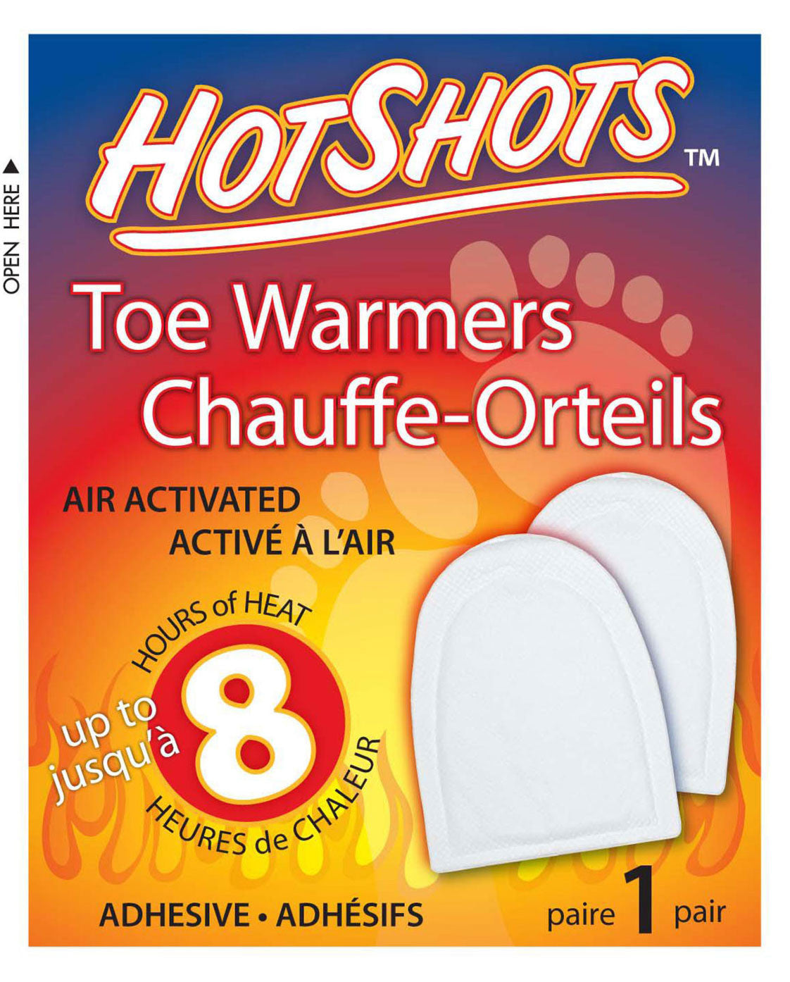 Chauffe-pieds WarmShot (boîte de 10)