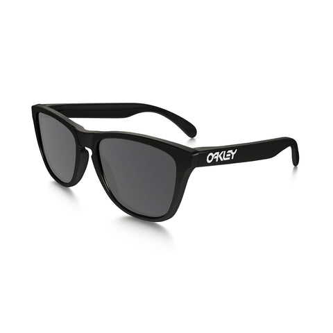Oakley Lunettes de soleil Frogskins - Polished Black - Lentilles Grey - Unisex