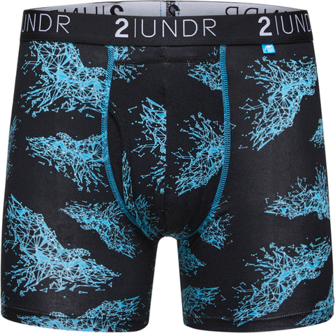 2UNDR Boxeur à rayures Swing Shift - Homme