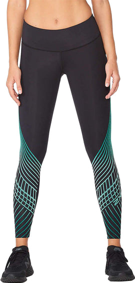 2XU Collant de compression à taille mi-haute Motion Texture - Femme