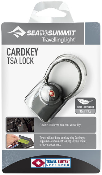 Sea to Summit Cadenas de voyage TSA- Cardkey avec Câble