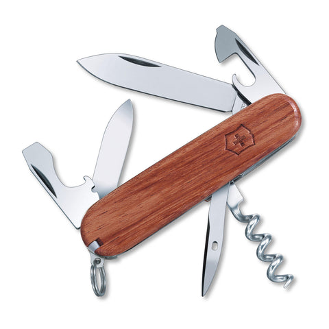 Victorinox Couteau de poche Spartan avec manche en bois