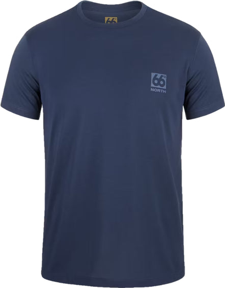 66 North T-shirt Box Logo - Homme
