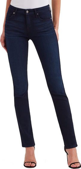 7 For All Mankind Jean The Kimmie Straight in Blue Black River Thames Femme