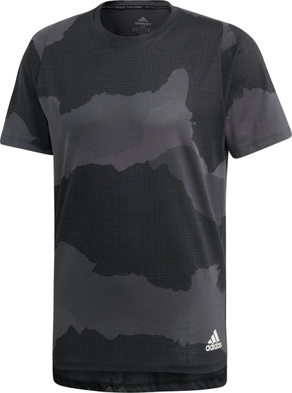 Adidas T-shirt Freelift Tech Camouflage Graphic - Homme