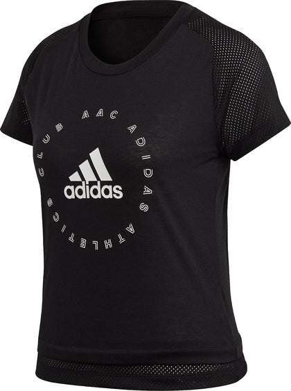 Adidas T-shirt Slim Graphic - Femme