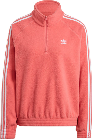 Adidas Chandail à demi-glissière en molleton polaire Adicolor Classics - Femme