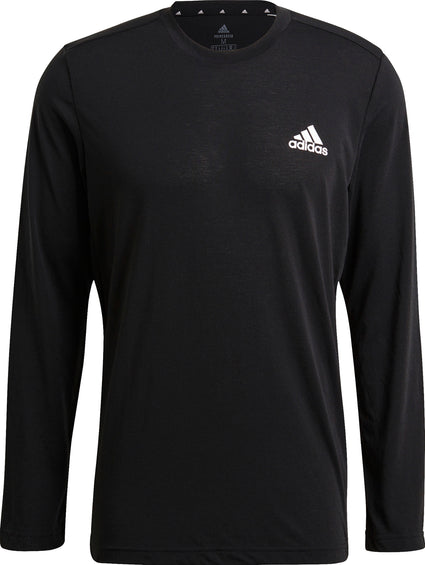 Adidas T-shirt à manches longues Aeroready Feelready Sport de Designed 2 Move - Homme