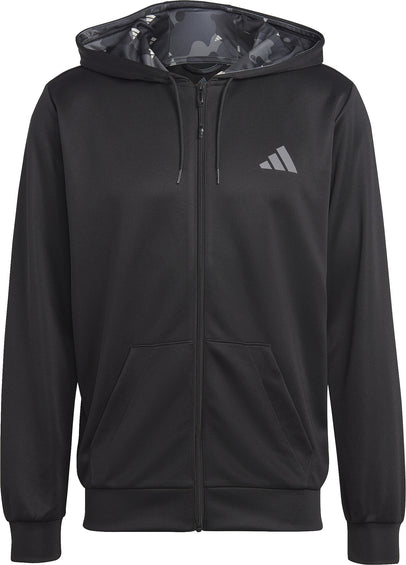 adidas Veste entièrement zippée Train Essentials Seasonal Training - Homme