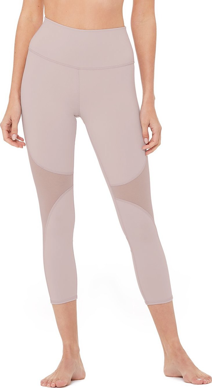 Alo Yoga W5769R Women's High Waist Slice Capri Leggings Pants Coco Size M