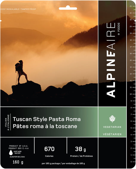 AlpineAire Foods Pâtes roma à la toscane