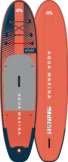 AQUAMARINA Planche à pagaie gonflable Atlas Advanced All-Around - 12'