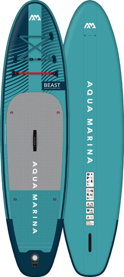 AQUAMARINA Planche à pagaie gonflable Beast Advanced All-Around - 10'6