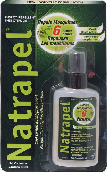 Adventure Medical Kits Vaporisateur insectifuge Natrapel Citron Eucalyptus - 74 ml