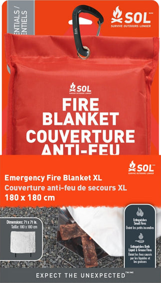 Adventure Medical Kits Couverture de secours anti-feu XL