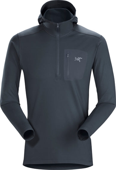 Arc'teryx Chandail à capuchon et glissière Rho LT Neck - Homme