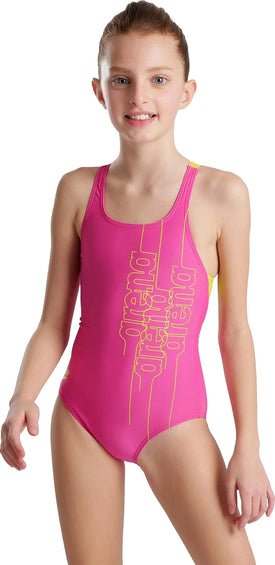 arena Maillot de bain Swim Pro Back Graphic Print - Fille