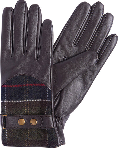 Barbour Gants Dee Tartan - Femme