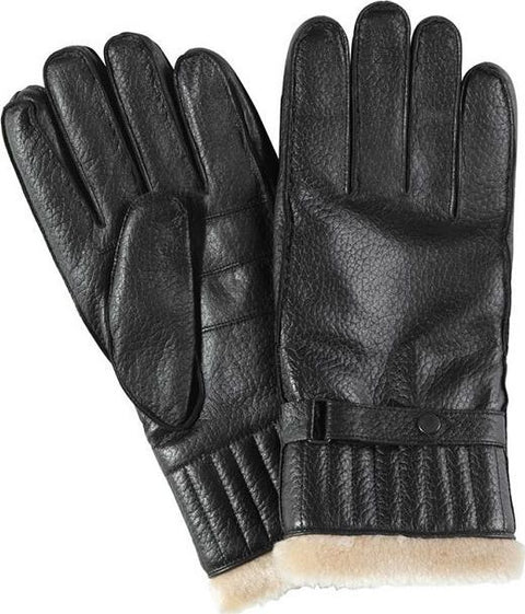 Barbour Gants utilitaire en cuir - Homme