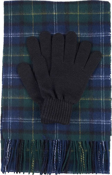 Barbour Coffret Cadeau Tartan Gants et Écharpe - Unisexe