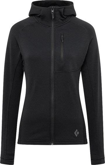 Black Diamond Sweat à capuche Coefficient Fleece - Femme