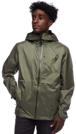 Black Diamond Manteau de pluie coquille Treeline - Homme