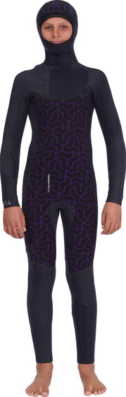 Billabong Combinaison isothermique à capuchon glissière poitrine 5/4 Absolute - Garçon