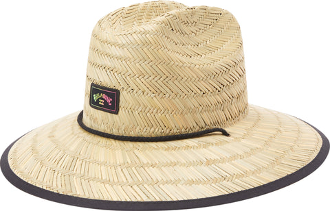 Billabong Chapeau de plage en paille Tides Print - Homme