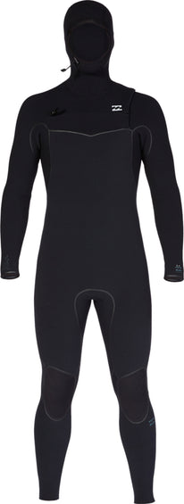 Billabong Combinaison isothermique intégrale à capuchon glissière poitrine 5/4 Furnace - Homme