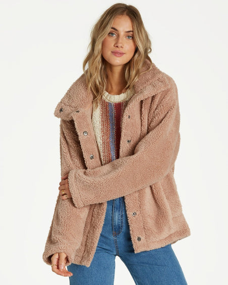 Billabong Manteau Cozy Days Sherpa - Femme