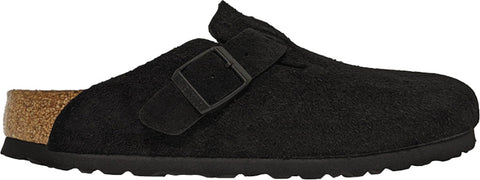 Birkenstock Mules Boston Lit de pied souple Suède [Étroite] - Unisexe