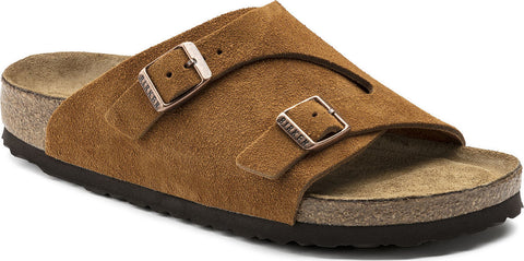 Birkenstock Zürich Lit de pied souple Suede Leather Étroit - Unisexe