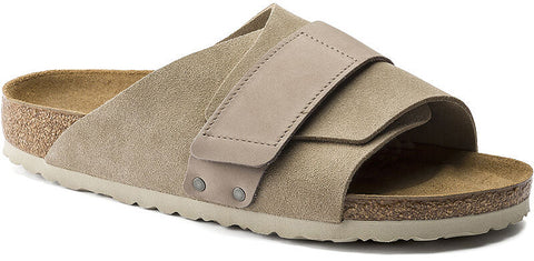 Birkenstock Sandales Kyoto cuir nubuck suède [Étroite] - Femme
