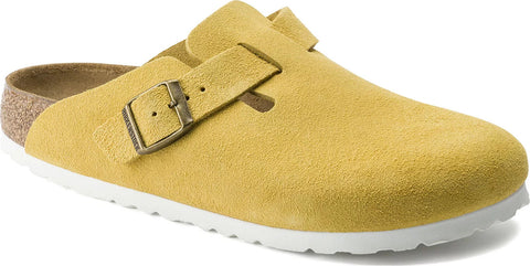 Birkenstock Boston en suède - Étroit - Unisexe