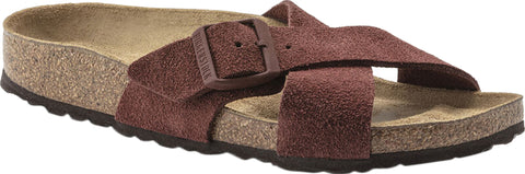 Birkenstock Sandales Siena  Lit de pied souple Suéde [Étroit] - Femme
