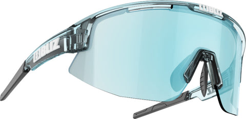 Bliz Lunettes de soleil Matrix - Transparent Light - Lentille Smoke With Blue Multi - Unisexe