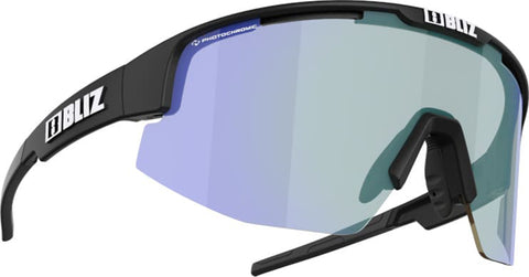 Bliz Lunettes de soleil Nano Optics Light Photochromic Brown With Blue Multi Lens de Matrix - Unisexe