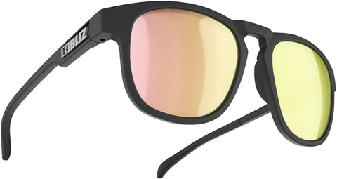Bliz Lunettes de soleil Smoke With Rose Gold Multi Lens de Ace - Unisexe