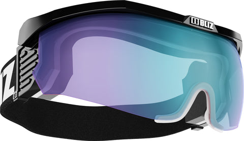 Bliz Lunettes de soleil Proflip Max pour visage étroit noir - Unisexe
