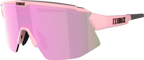 Bliz Lunettes de soleil Breeze Small - Matt Pink - Lentilles Brown with Rose Multi