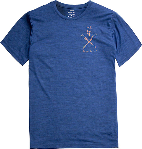 Bonnetier T-shirt en laine mérinos ultra légèr Vinco - Homme