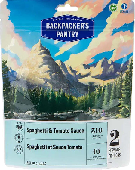 Backpacker's Pantry Spaghettis en sauce