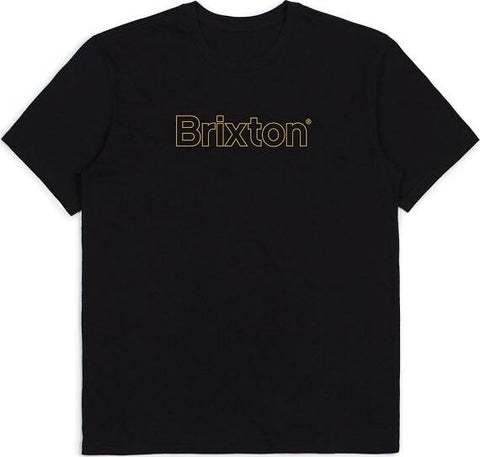 Brixton T-shirt à manches courtes Barrier Premium- Homme